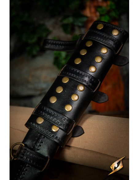 Adjustable sheath for swords in black...