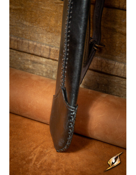 Adjustable sheath for swords in black...