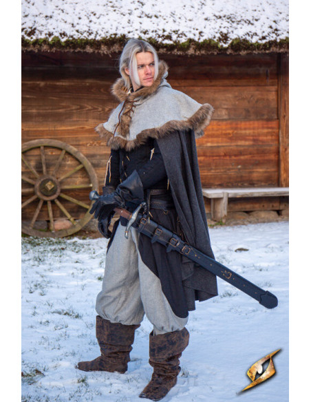 Adjustable sheath for swords in black...