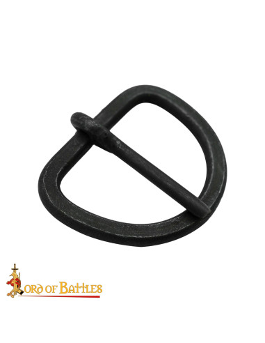 Medieval buckle Middle Ages hand forged iron