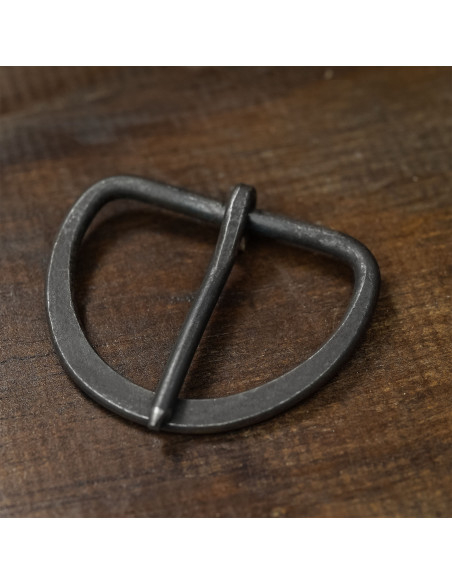 Medieval buckle Middle Ages hand...