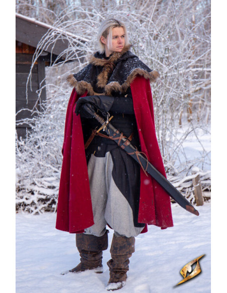 Sheath with belt for swords in...