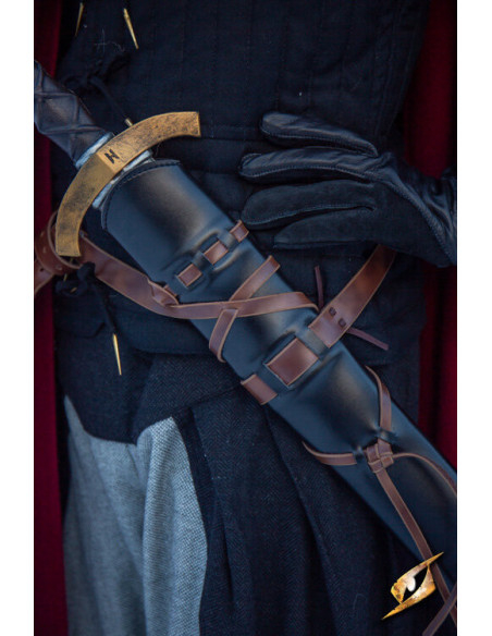 Sheath with belt for swords in...
