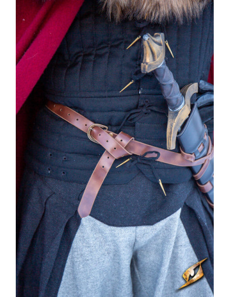Sheath with belt for swords in...