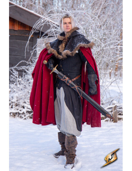 Sheath with belt for swords in...