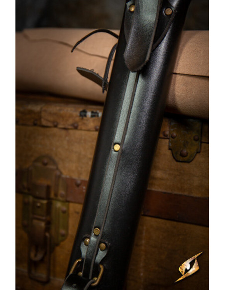 Adjustable sheath for swords in black...