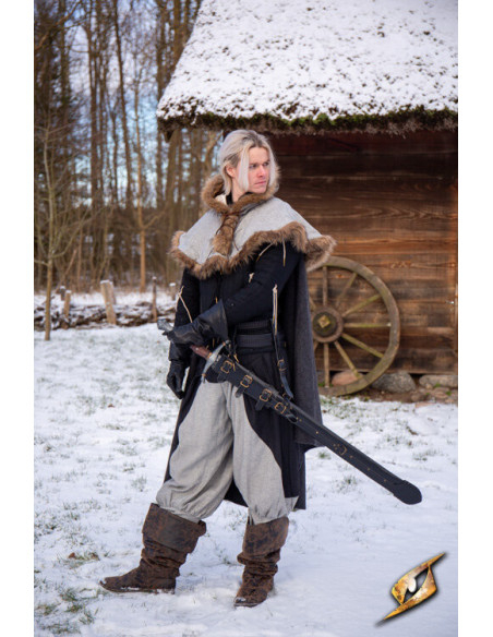 Adjustable sheath for swords in black...