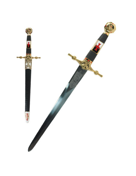 decorated templar dagger