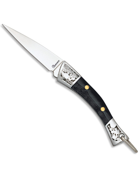 Albainox black acrylic pocket knife...