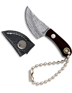 Albainox brand mini knife with damascus laser blade (2.80...