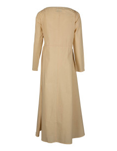 Medieval cotton dress model Wanda, cream 2