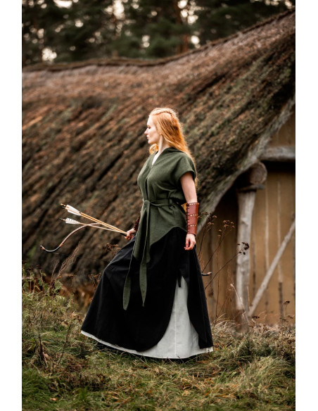 Green medieval archer's tunic, Aldón... Green medieval archer's tunic, Aldón...