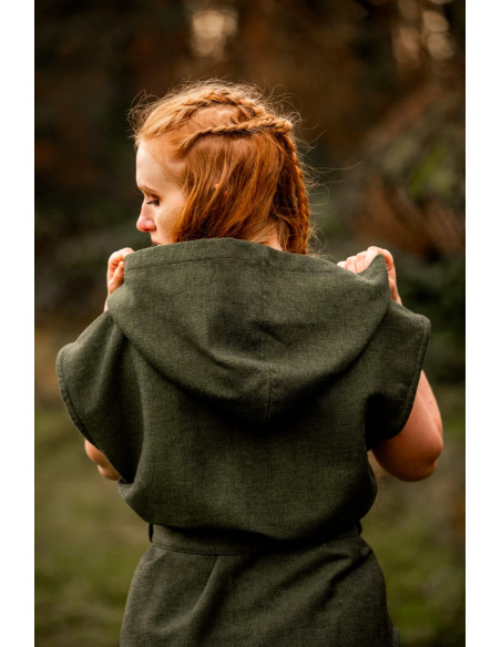 Green medieval archer's tunic, Aldón... Green medieval archer's tunic, Aldón...