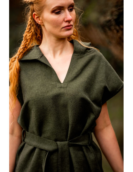 Green medieval archer's tunic, Aldón... Green medieval archer's tunic, Aldón...