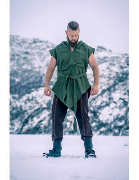 Green medieval archer's tunic, Aldón... Green medieval archer's tunic, Aldón...