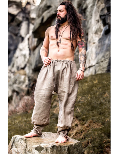 Linen or Cotton Viking Pants, Medieval Pants, Celtic Pants, Slavic