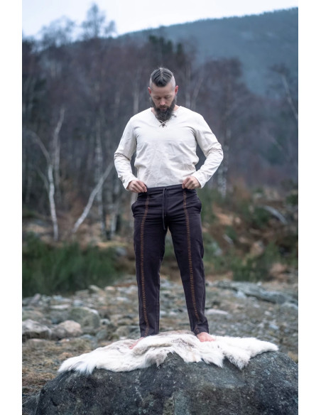 Hermann model medieval pants, dark brown