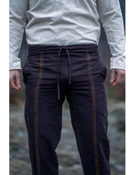 Hermann model medieval pants, dark brown
