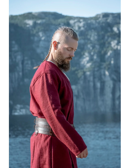 Open Viking tunic in wool, model...