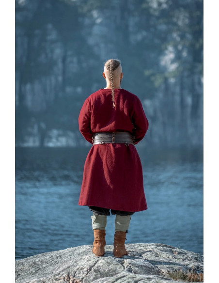 Open Viking tunic in wool, model...