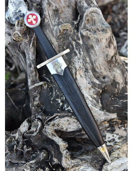 Medieval militia templi dagger with...