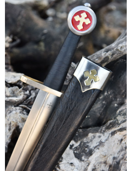 Medieval militia templi dagger with...