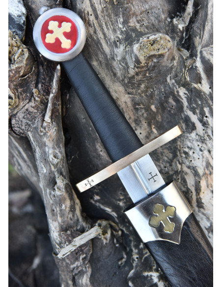 Medieval militia templi dagger with...