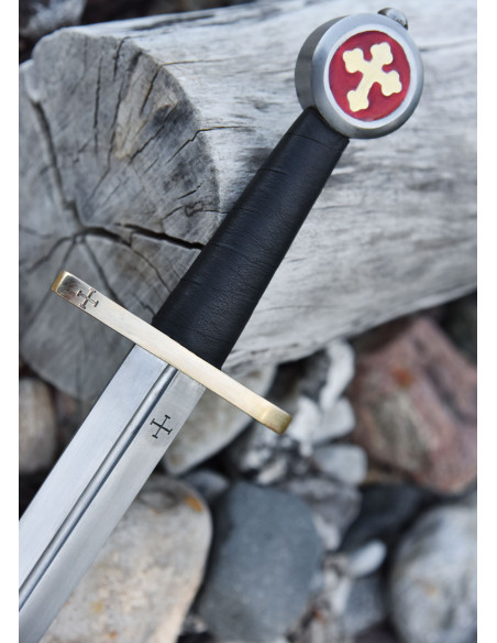 Medieval militia templi dagger with...