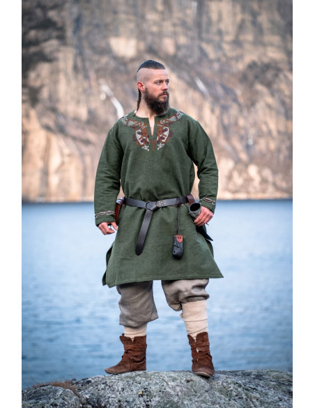 Snorri Viking tunic with Urnes style...