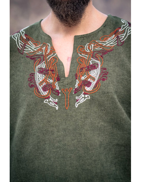 Snorri Viking tunic with Urnes style...