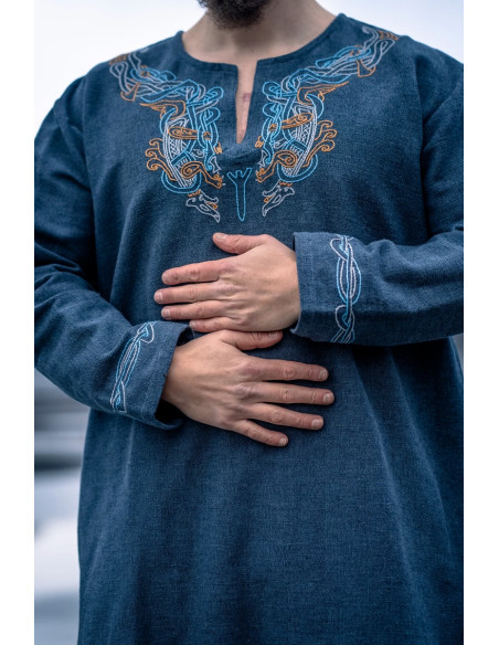 Snorri Viking tunic with Urnes style...