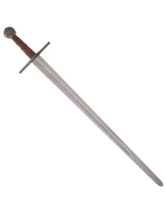 Functional Gothic sword one hand, round knob