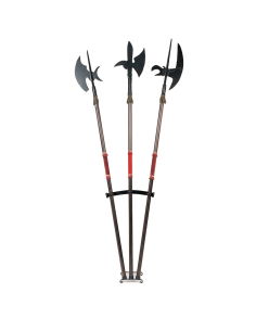 Metal display stand for 3 lashes