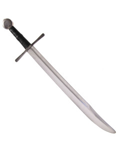 Gothic combat sword Falchion, straight guard 2
