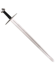 Functional one-handed Romanesque sword, straight guard