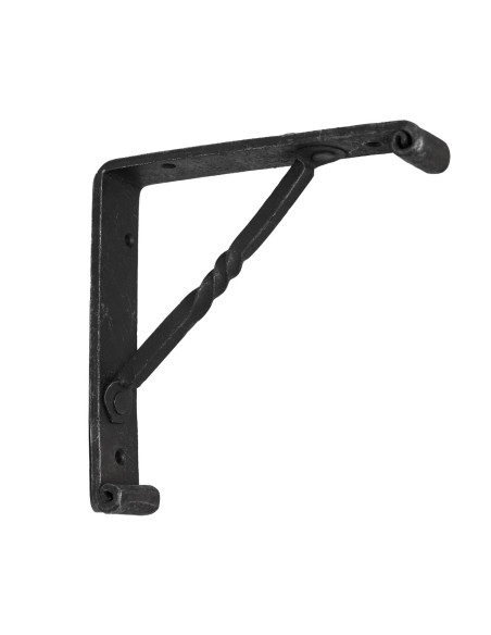 Medieval wrought iron shelf support...