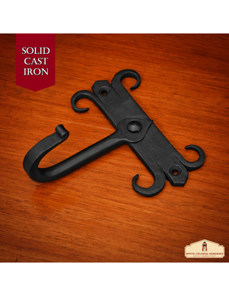 Set of 2 wrought iron wall supports...
