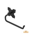 Medieval wrought iron toilet paper roll holder