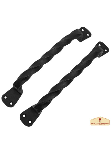 Set of 2 medieval door handles...