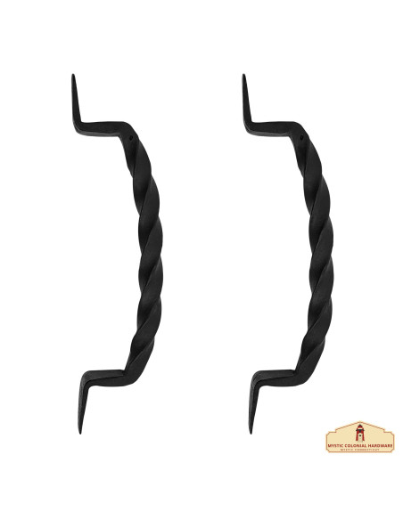 Set of 2 medieval door handles...