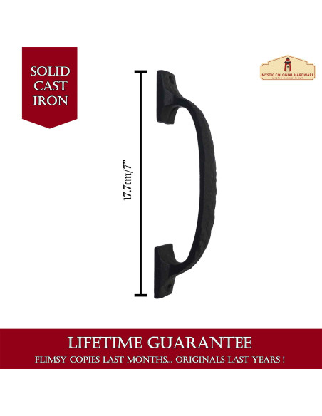 Medieval door handle (17.7 cm.)