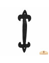 Medieval fleur-de-lis door handle (17x4.7 cm.)