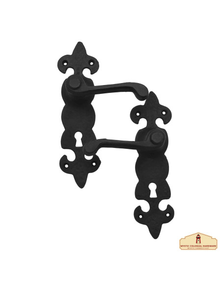 Set of 2 fleur-de-lis handles for...