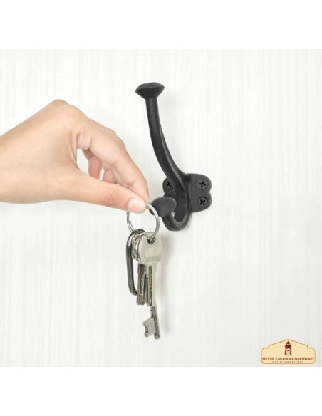 Set of 2 wrought iron wall supports...