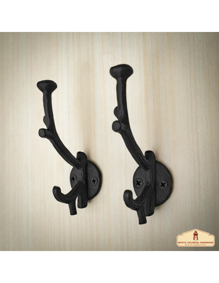 Set of 2 wall supports, branch type,...