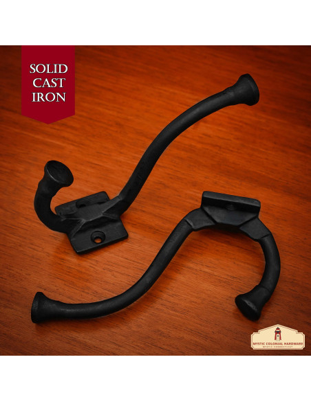 Set of 2 wall supports, hook type,...