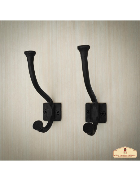 Set of 2 wall supports, hook type,...
