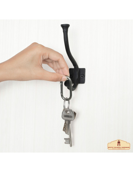 Set of 2 wall supports, hook type,...