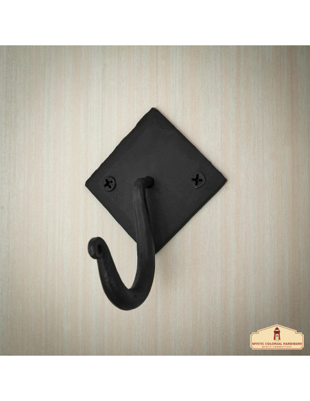 Simple wrought iron spiral support...