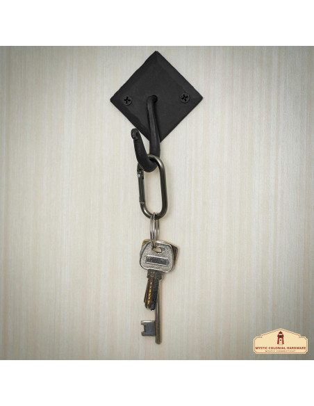 Simple wrought iron spiral support...